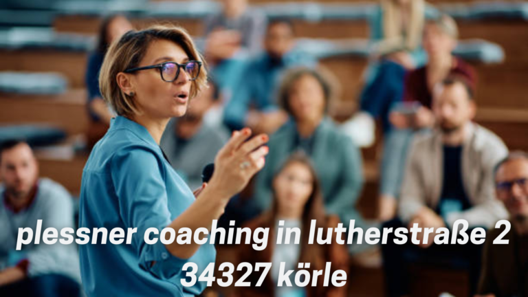 plessner coaching in lutherstraße 2 34327 körle